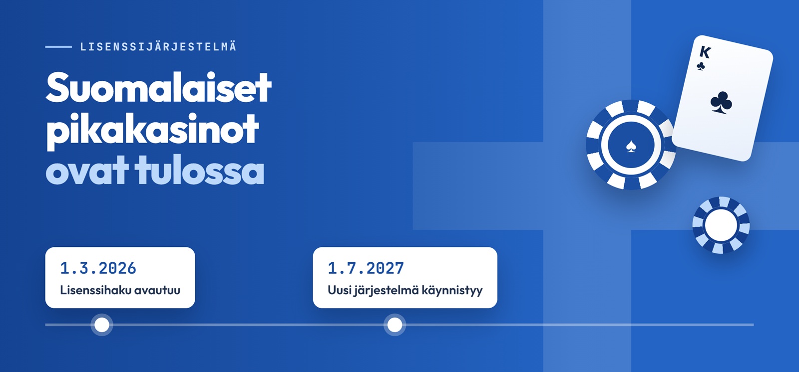 Suomalaiset pikakasinot ovat tulossa